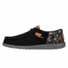 Wally Funk Oasis - Black 2 Wally Funk Oasis - Black -Modern Shoe Hub FW23 M 40397 001 WALLY FUNK OASIS BLACK LEFT PROFILE