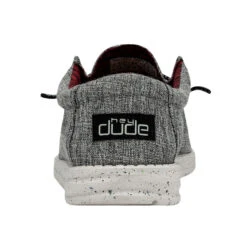 Wally Blend - Black -Modern Shoe Hub SS22 M 112474987 WALLY ECO LINEN BLACK LEFT 5