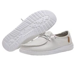 Wendy Chambray - White -Modern Shoe Hub WENDY CHAMBRAY WHITE 3 8012938d 377d 45c3 9539 45da129a83ff